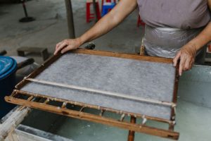 Making paper with Zó Project, Vietnam