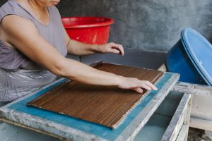 Making paper with Zó Project, Vietnam